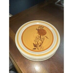 Vintage Stonecrest Salad Plates 7" 236 Echo Andre Ponche Design Set of 4